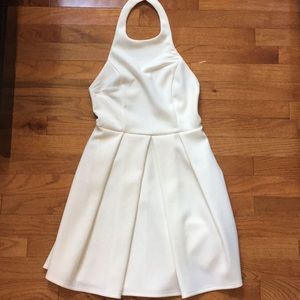 Halter dress white